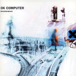 Radiohead's Ok Computer album cover